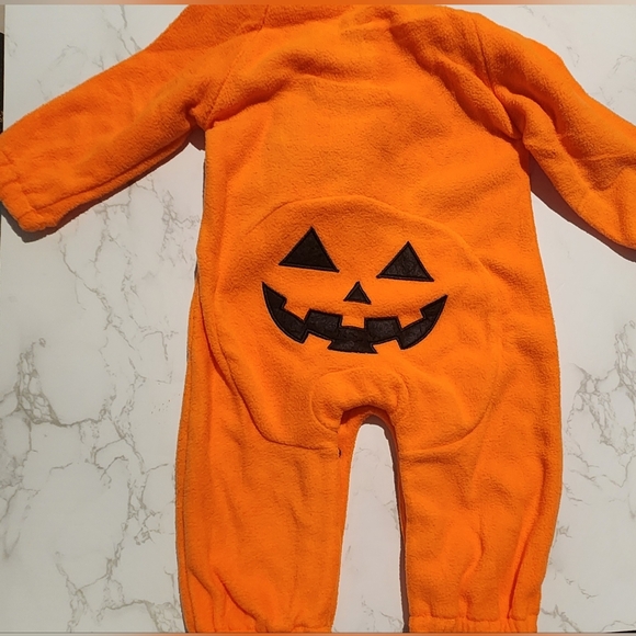 NWOT Baby Pumpkin Costume Onesie Size EU 90/US 2T - Picture 4 of 5